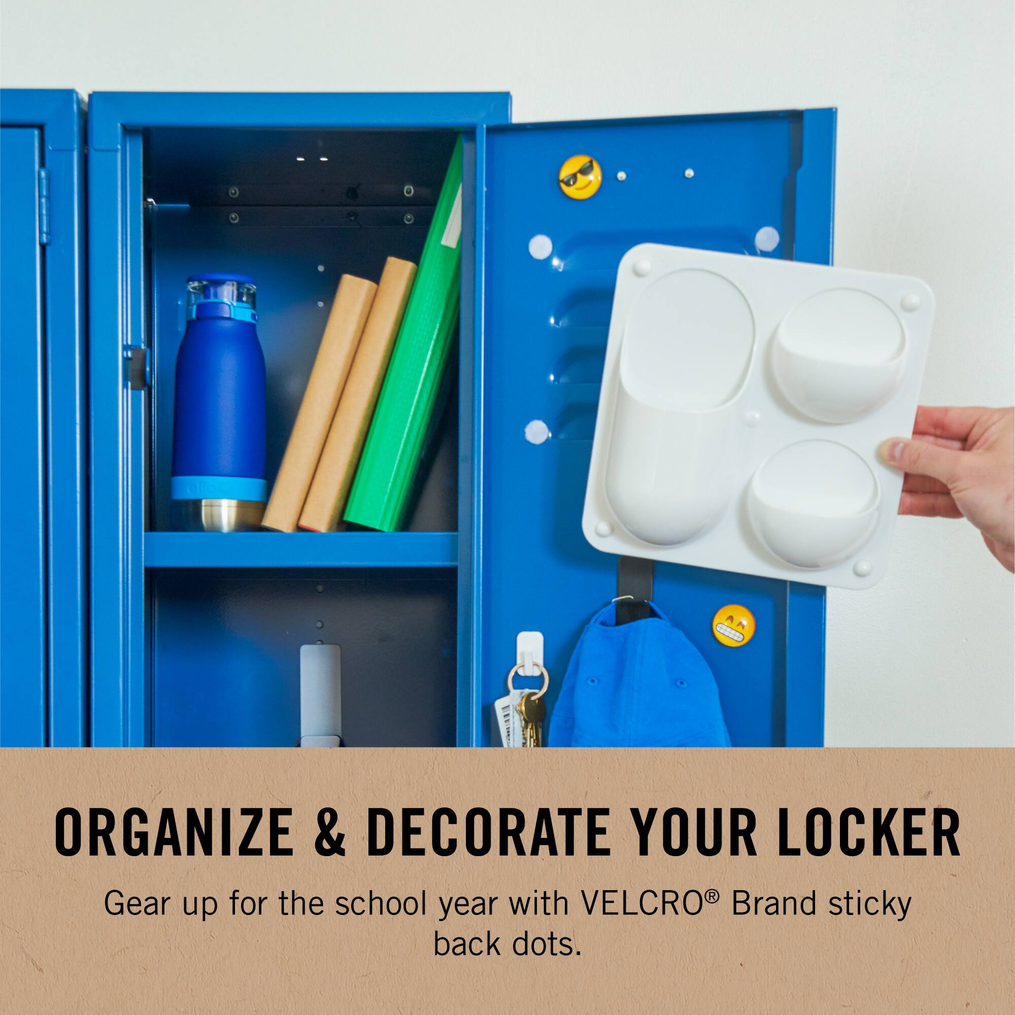 VELCRO® Brand Black Stick 'Em Circles